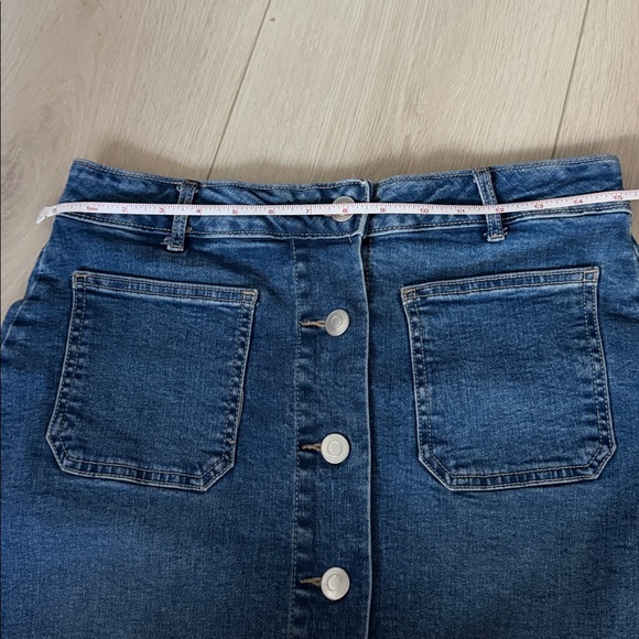 Bagatelle Blue Denim Skirt - Picture 8 of 10